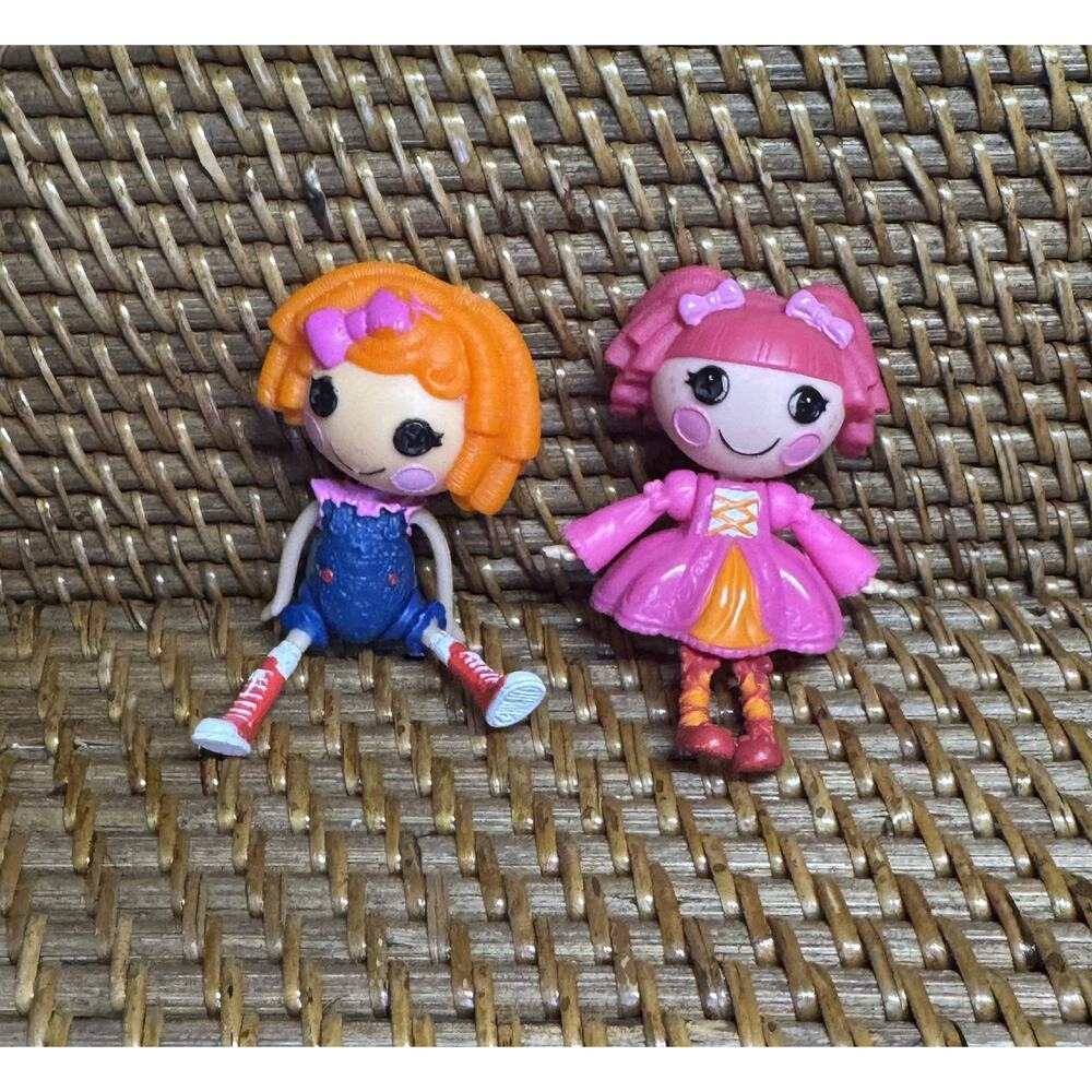 Lalaloopsy 3” Mini Sunny Side Up Doll & Pink Doll